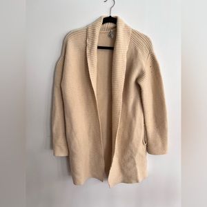 Max Mara cream cashmere cardigan, Size M